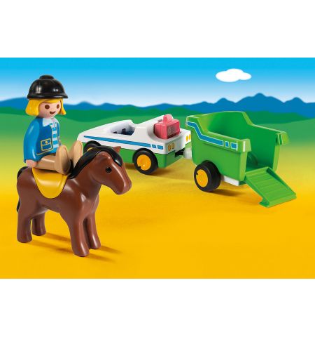 PM70181 Car with Horse Trailer PM70181 Car with Horse Trailer