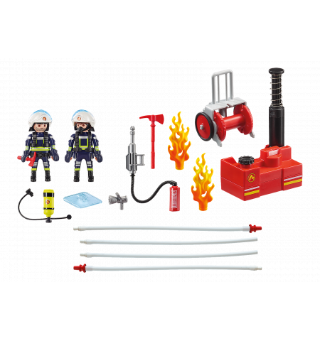 PM9468 Firefighters with Water Pump PM9468 Firefighters with Water Pump