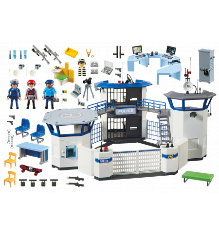 PM6919 Police Headquarters with Prison PM6919 Police Headquarters with Prison