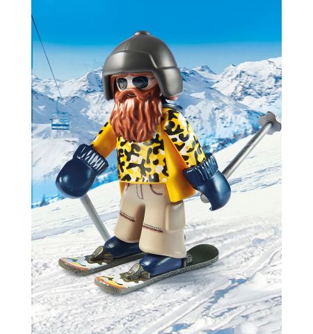 PM9284 Skier with Poles