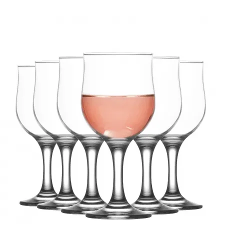 Set pahare sticla pentru Apa 320ml  6PC (LV-NEV570F) LAV