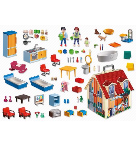 PM5167 Take along modern Doll House PM5167 Take along modern Doll House