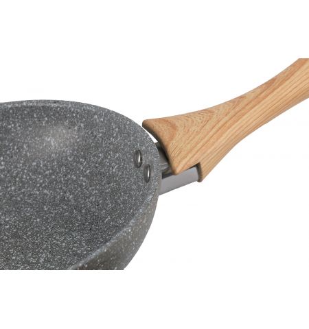 Tigaie aluminiu HITT Brut, 28 cm HBF-28