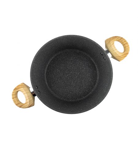 Cratita aluminiu cu capac sticla HITT Brut 2.5l, 20x8.3 cm, HBС-20