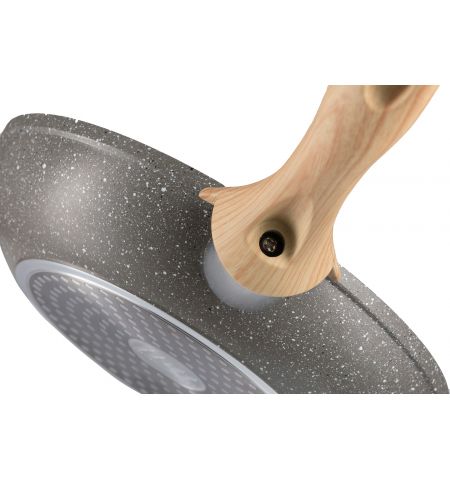 Tigaie aluminiu HITT Brut, 28 cm HBF-28