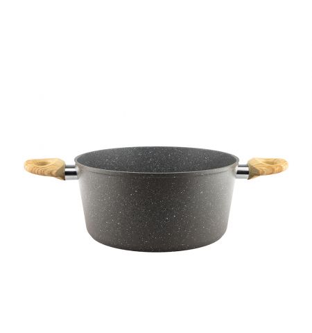 Cratita aluminiu cu capac sticla HITT Brut 2.5l, 20x8.3 cm, HBС-20