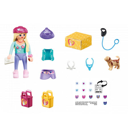 PM70595 Fashionista with Dog PM70595 Fashionista with Dog