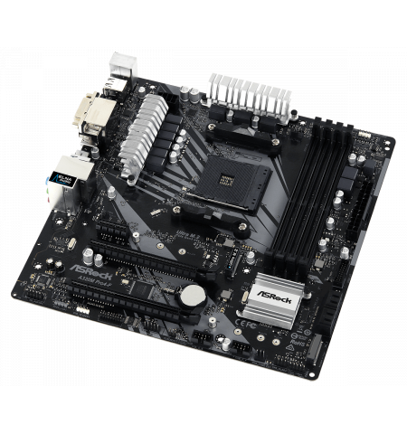 MB ASRock A320M PRO4-F, Socket AM4, AMD A320, Dual 2xDDR4-3200+, APU AMD graphics, VGA, DVI, HDMI, 1xPCIe 3.0 X16, 1xPCIe 2.0 X16, 1xPCIe 2.0 X1, 4xSA MB ASRock A320M PRO4-F, Socket AM4, AMD A320, Dual 2xDDR4-3200+, APU AMD graphics, VGA, DVI, HDMI, 1xPCIe 3.0 X16, 1xPCIe 2.0 X16, 1xPCIe 2.0 X1, 4xSA
