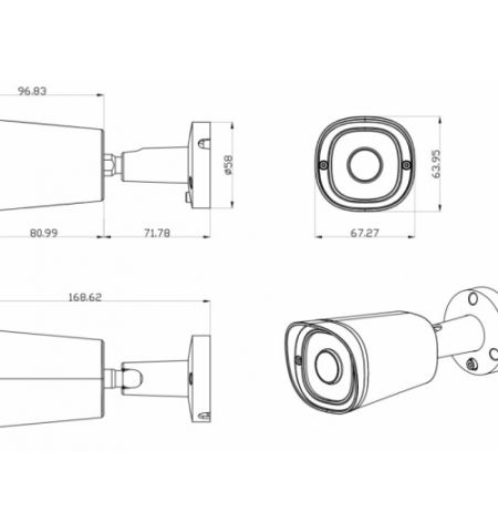 Camera Video TYTO IPC 2B36-BA-35 (FLX) Camera Video TYTO IPC 2B36-BA-35 (FLX)