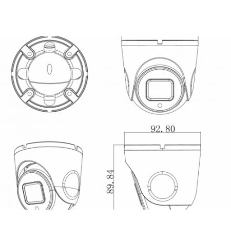 Camera Video TYTO IPC 2D28-DS-25 (FLX) Camera Video TYTO IPC 2D28-DS-25 (FLX)