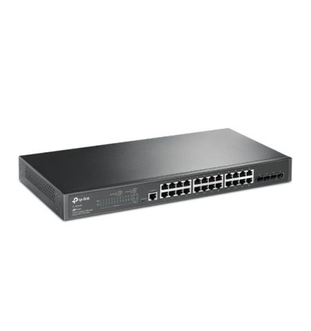 TP-LINK JetStream 24-Port Gigabit L2+ Managed Switch with 4 SFP Slots TL-SG3428 TP-LINK JetStream 24-Port Gigabit L2+ Managed Switch with 4 SFP Slots TL-SG3428