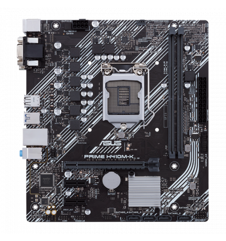MB ASUS PRIME H410M-K R 2.0 Intel H410 (LGA 1200) micro ATX , M.2 support, 8 power stages, HDMI, DVI, SATA 6 Gb/s, front USB 3.2 Gen 1, Inte MB ASUS PRIME H410M-K R 2.0 Intel H410 (LGA 1200) micro ATX , M.2 support, 8 power stages, HDMI, DVI, SATA 6 Gb/s, front USB 3.2 Gen 1, Inte
