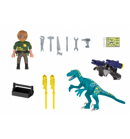 PM70629 Deinonychus - Verteidigung mit Doppel-Blaster