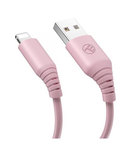 Cable silicone Tellur USB to Lightning, 3A, 1m, pink Cable silicone Tellur USB to Lightning, 3A, 1m, pink