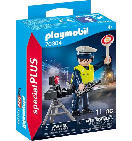 PM70305 Police Officer with Speed Trap