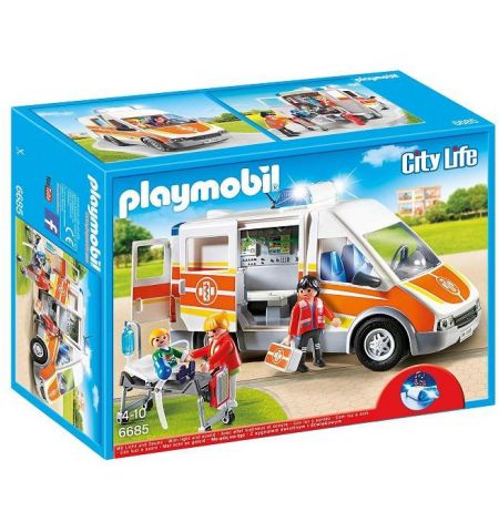 PM6685 Ambulance with Lights and Sound PM6685 Ambulance with Lights and Sound