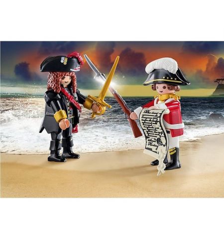PM70273 DuoPack Pirate and Redcoat