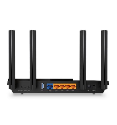 TP-LINK Archer AX55, AX3000 Dual-Band Wi-Fi 6 Router, SPEED: 574 Mbps at 2.4 GHz + 2402 Mbps at 5 GHz, SPEC: 4? Antennas, 1? Gigabit WAN Port + 4? Gig TP-LINK Archer AX55, AX3000 Dual-Band Wi-Fi 6 Router, SPEED: 574 Mbps at 2.4 GHz + 2402 Mbps at 5 GHz, SPEC: 4? Antennas, 1? Gigabit WAN Port + 4? Gig