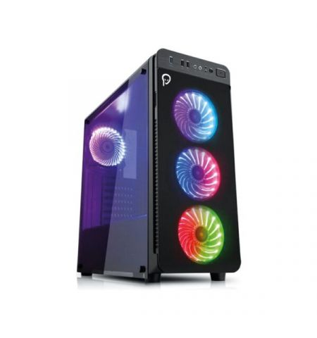 Case SPACER - gaming, Middle Tower, ATX, "TITAN", fara sursa, sticla securizata, 4 x fan, HUB si telecomanda, USB 2.0 x 2, USB 3.0 x 1, SP-GC-TIT Case SPACER - gaming, Middle Tower, ATX, "TITAN", fara sursa, sticla securizata, 4 x fan, HUB si telecomanda, USB 2.0 x 2, USB 3.0 x 1, SP-GC-TIT