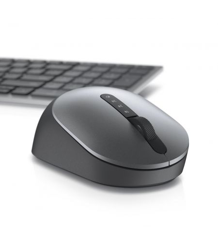 Dell Multi-Device Wireless Mouse - MS5320W, Titan grey, Wireless - 2.4 GHz, Bluetooth 5.0, Optical, 1600 dpi, 1 x AA Battery, 3 years Advanced Exchang Dell Multi-Device Wireless Mouse - MS5320W, Titan grey, Wireless - 2.4 GHz, Bluetooth 5.0, Optical, 1600 dpi, 1 x AA Battery, 3 years Advanced Exchang