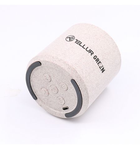 Boxa portabila Bluetooth,Tellur Green 3W, crem TLL161231