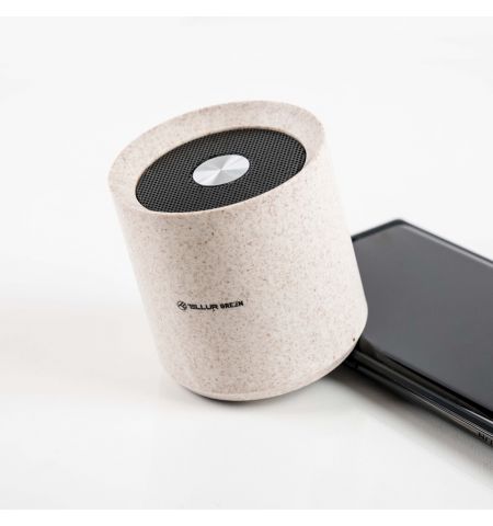 Boxa portabila Bluetooth,Tellur Green 3W, crem TLL161231