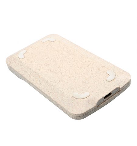 Incarcator wireless birou Tellur Green, certificat Qi, 15W, pliabil, crem TLL151311