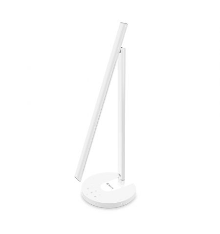 Lampa de birou WiFi Tellur Smart, 12W lumina alba,calda Qi 10W USB 10W reglabila alb