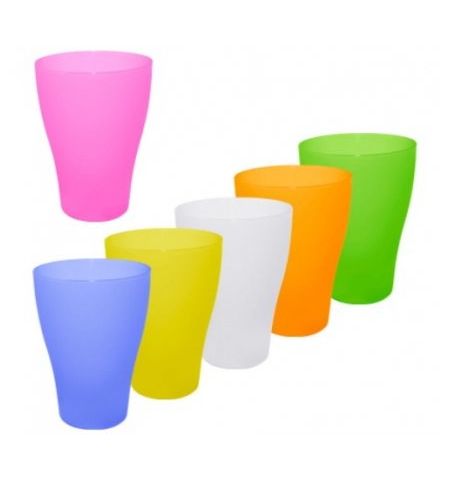 167206 Set pahare din plastic 0.25 l (6 buc) Aleana