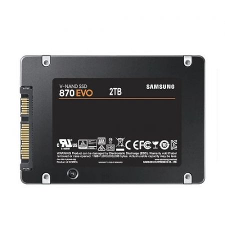 SSD 2.5" Samsung SSD 870 EVO 2.0TB (MZ-77E2T0B/EU)