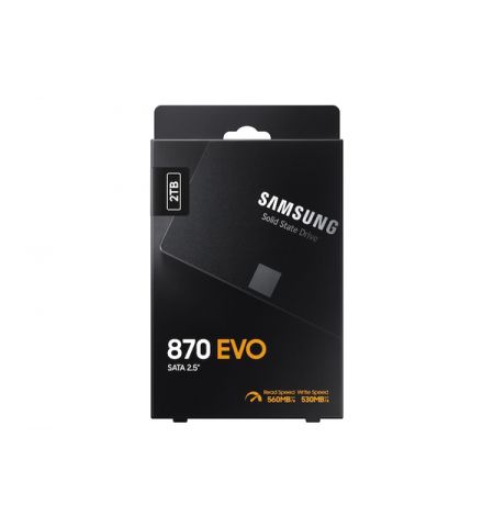 SSD 2.5" Samsung SSD 870 EVO 2.0TB (MZ-77E2T0B/EU)