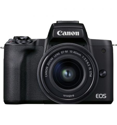 Mirrorless Camera CANON EOS M50 Mark II + 15-45 f/3.5-6.3 IS STM Black