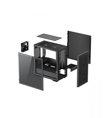 Carcasa DEEPCOOL MATREXX 40 / w/oPSU / Side-Window / 1x120mm fans / Micro-ATX / Black Carcasa DEEPCOOL MATREXX 40 / w/oPSU / Side-Window / 1x120mm fans / Micro-ATX / Black
