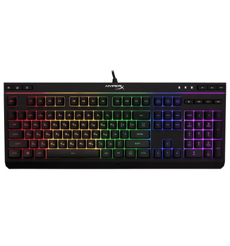 Клавиатура HYPERX Alloy Core RGB, Membrane keys [4P4F5AX#ACB]