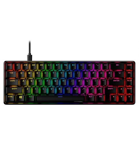 Клавиатура HYPERX Alloy Origins 65 RGB, HyperX Red key switch [4P5D6AX#ACB]