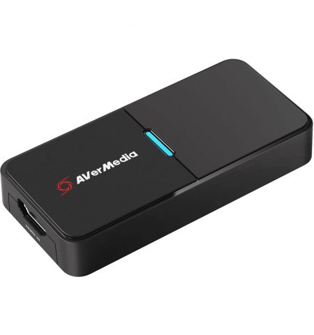 AverMedia Live Streamer CAP 4K - BU113: For DSLR / VideoCam Streaming, Input: HDMI, Output: USB3.0 Type-C, Max Res(Video Input): 2160p60 HDR/ 1440p144/ 1080p60, Max Recording Res: 2160p30/ 1080p60 HDR, Software Compatible: OBS, XSplit, StreamlabsOBS, Inte