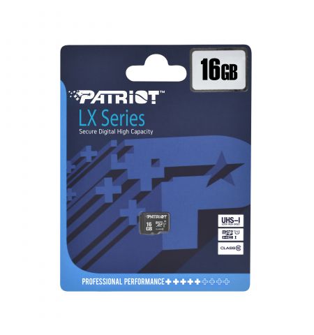 Card de memorie Patriot LX Series microSD / 16GB Card de memorie Patriot LX Series microSD / 16GB