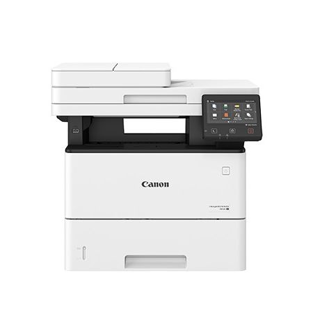MFP A4 Canon iR1643i II, Mono Printer/Copier/Color Scanner, DADF(50-sheet), Duplex, Net,  A4, 600x600 dpi, 43ppm, 25–400%,1Gb,Paper Input (Standard) 650-sheet tray, USB 2.0, Gb Ethernet, Wi-Fi, Cartridge T06 (20500 pages 5%) Not in set.