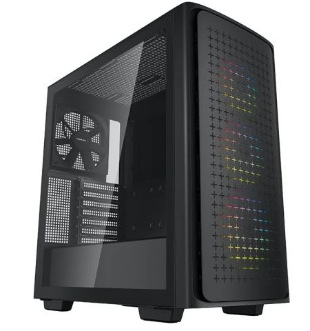 Carcasa DEEPCOOL CK560 / w/oPSU / Side-Window / 4x120mm / ATX / Black