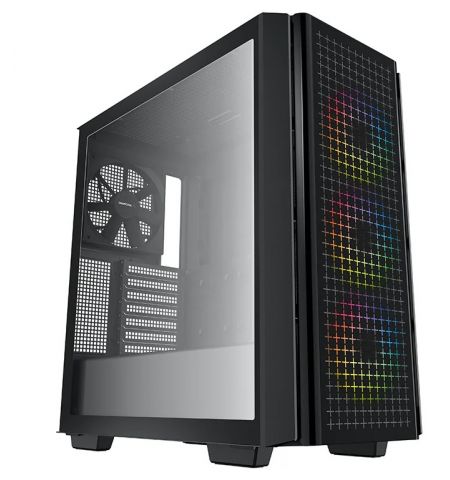 Carcasa DEEPCOOL CG540 / w/oPSU / Side-Window / 4x120mm / ATX / Black