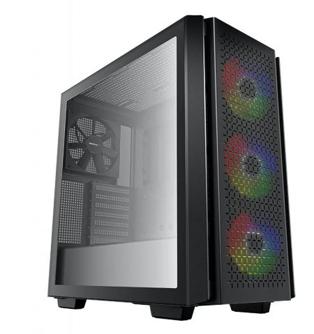 Carcasa DEEPCOOL CG540 / w/oPSU / Side-Window / 4x120mm / ATX / Black