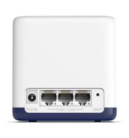 Mesh Wi-Fi System MERCUSYS Halo H50G (3-pack)  / AC1900 Dual Band / 3 x Gigabit LAN Port Mesh Wi-Fi System MERCUSYS Halo H50G (3-pack)  / AC1900 Dual Band / 3 x Gigabit LAN Port