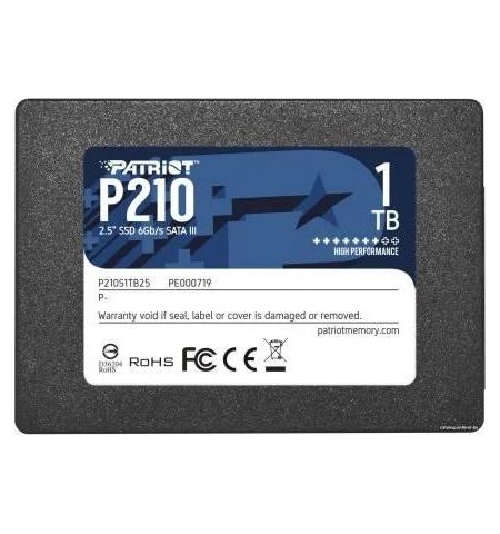 2,5" SSD Patriot P210 1.0TB