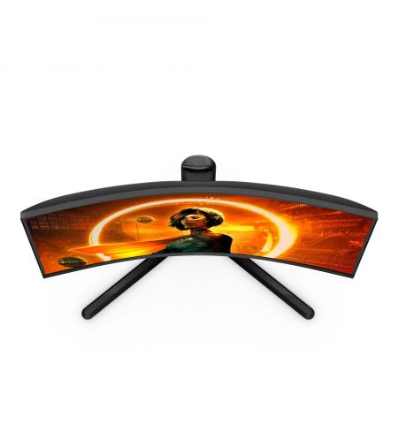 27.0" Gaming Monitor AOC Q27G2S/EU / QHD / Curved / 1ms / 165MHz / Black