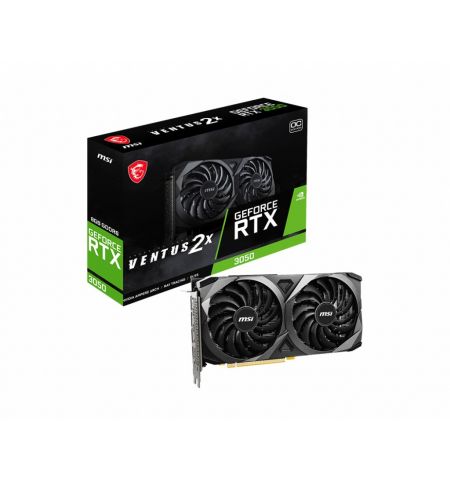 Placa video MSI GeForce RTX 3050 VENTUS 2X 8G OC / 8GB / GDDR6 / 128Bit