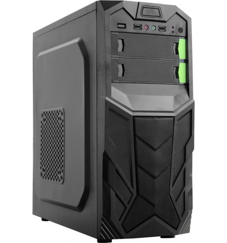 Carcasa HPC B-25 / 550W / ATX / Black/Green