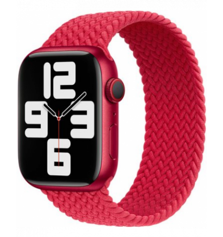 Series 7 45mm MKMN3 GPS RED Aluminum Case with  Red braided solo loop