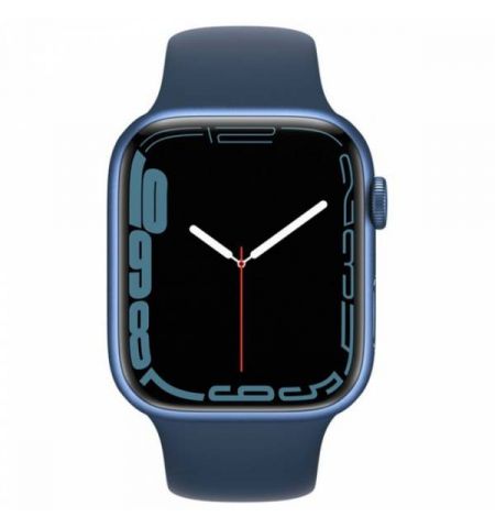 Series 7 45mm MKN83 GPS Blue Aluminum Case With Blue Sport Band