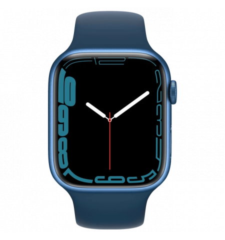 Series 7 45mm MKJT3 GPS + LTE  Blue Aluminium Case with Abyss Blue Sport Band