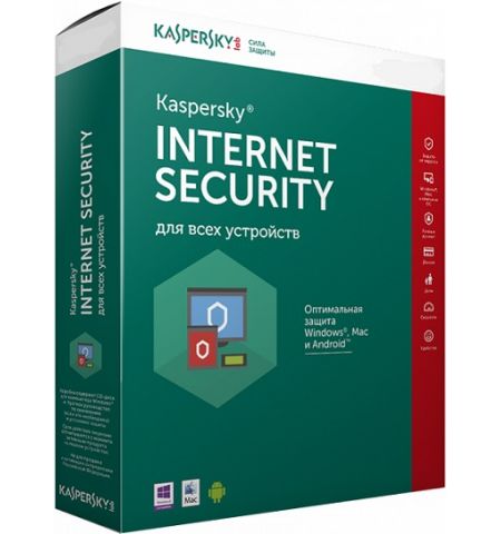Kaspersky Internet Security Multi-Device - 2 devices, 12 months, box